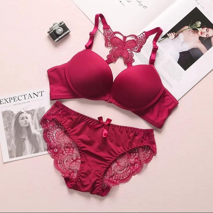 Women Styles Push Up Bra Panty Set / Lingerie Set / Lace Bra Panties