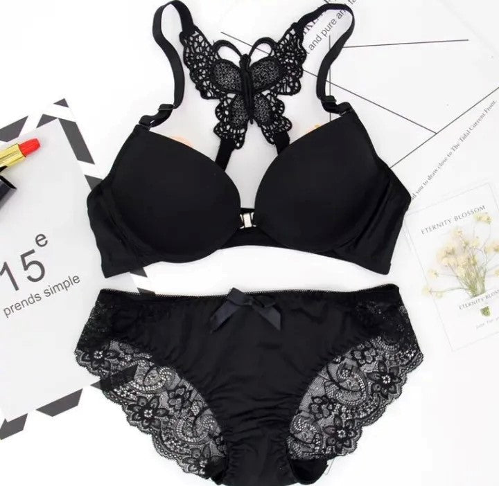 Women Styles Push Up Bra Panty Set / Lingerie Set / Lace Bra Panties