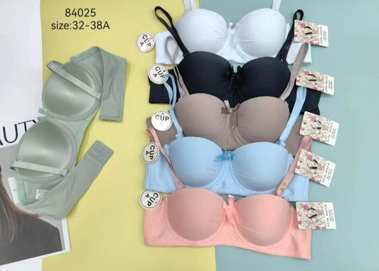 Daily Wear Padded Push-Up Under Wire Half Cup Bra